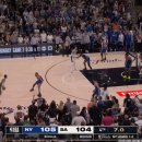 NBA 파이널 2차전 외계인 웸반야마 마지막 야투실패 장면 이미지