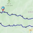 24년 11월 30일(토) 산행공지, 바래봉(동릉)(1,186.2m), 화순 모후산(918m) 이미지