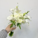 안산 성남 분당 부케 액자 카라 장미 웨딩부케로 부케 말리기 선물 제작 후기