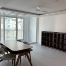 패브릭페인팅아트 | 30평대 비확장 거실 화이트 인테리어 주백색 조명 시공 비포애프터