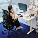 750 | 전동 모션데스크 추천, 제닉스 오비스 EL 1400 x 750 사용 후기 (재택근무 홈오피스 인테리어)