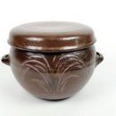 물동이 이고 가는  이미지