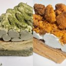 케이크오클락 | 케이크오클락 말차치즈케, 황치즈바치케 후기