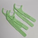 올리브덴탈 | 듀얼 덴탈 케어 라임민트 두줄 치실로 치아 관리하고 있어요.