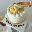 마리앤케이크 | [수성구케이크] 건강한 케이크를 만드는 쿠키마리케이크샵의 복숭아요거트케이크 주문후기