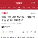 이틀 연속 영하 15℃↓…서울전역 오늘 밤 9시 한파경보 이미지