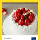 파리바게트 생딸기 우유케이크 이미지