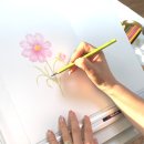 쉼, 색연필보태니컬 아트 이미지