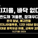 지지율, 바닥이 없다/반도체 겨울론, 잠재우다/한국 앞날, 예고편/12단 적층 HBM 양산/휴학유급 허용... 9.27금 공병호TV﻿ 이미지