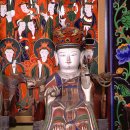 진주 청곡사 목조제석천ㆍ대범천의상 이미지