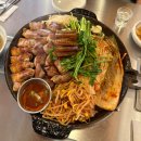 고기대장 | 대전 둔산동 삼겹살 찐맛집 임대장 구워서 나오는 고기집 한판구이 한판볶음밥 후기