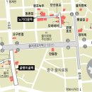 저동 시장 골목 이미지