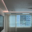 교방동142 | 마산 무학산 벽산 블루밍 46평 거실 커튼블라인드 레이어드 시공, 안방 린넨커튼 추천드려요