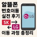 SK | 알뜰폰 번호이동 실전 후기 SK → LG 이동 과정 총정리