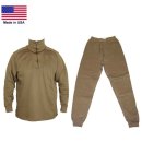 U.S,GI MILITARY Undershirt Cold Weather Polypropylene'100%-미군지급 혹한기 폴리프로필렌 100% 내의셑 上'下 이미지