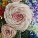 프랑스자수 | 실버스노우 프랑스자수 키트 후기｜르누와르 봄화병을 수놓으며 느낀 시간의 결