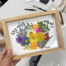 [아트센터달]마음을 전하는 손글씨 캘리그라피(수)9:00 | [공방이야기] 인천테크노파크 청년일자리센터와 함께한 압화 캘리그라피 수업 후기