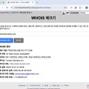 WHOIS 체크기 - 도메인 정보를 쉽게 확인하는 온라인 도구 이미지