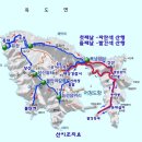 군산 어청도 당산 (173.1m)-공치산 (115.9m)-안산 (106.6m)-검산봉 (101.3m)-돗대봉 (92.1m) 18년 10월20일 산행 이미지