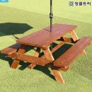 엉클비어 | 야외테이블세트 추천, 엉클트리 4인 월넛 직접 써보고 느낀 점 정리