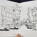 일상 속 펜드로잉 이미지