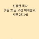 진정한 목자(4월 21일 오전 예배설교) 이미지