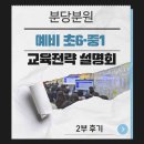 백인대장훈련소중등관학원 | [분당영어학원] 예비 초6·중1 교육전략 설명회(20251025) 2부 후기