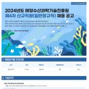 [해양수산과학기술진흥원]2024년도 제4차 신규직원(일반정규직) 채용 공고 (~7.24) 이미지