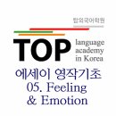 전주 주제영작을 통한 에세이 첫걸음 05. Feeling &amp; Emotion 이미지