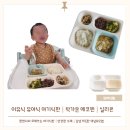 실리콘 식판과 비교 후기│자기주도가 편한 식판 │이유식부터 유아식까지 사용후기│아기식판 유목민 추천