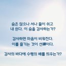감사의 바다에 수행의 배를 띄우는가? 이미지