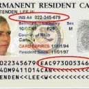 Permanent Resident Card 이미지