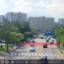 동구청 횡단보도 앞 이미지