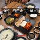 명촌순두부보쌈 | [공지] 울산 북구 맛집: 명촌순두부보쌈ㅣ개별룸, 가족 외식 추천