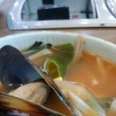해초 바지락 칼국수