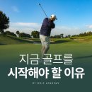 만성골프연습장 | [대치동골프레슨] 지금 골프를 시작해야 할 이유