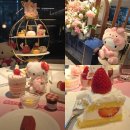 헬로호텔 | 롯데호텔 헬로키티 애프터눈티 세트 후기🎀 이건 진짜 미쳤다… (딸기 시즌 실물)