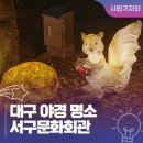 서구문화회관 야외공연장 | 대구 서구 야경 명소 :: 형형색색 조명과 미디어아트가 펼쳐지는 서구문화회관