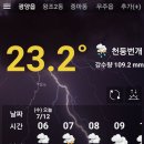 7.12 일 극한호우 천둥번개 비피해 없으시길 이미지