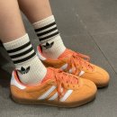 오렌지 | 아디다스 가젤 인도어 오렌지 착용후기 여자 봄 운동화 추천