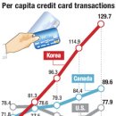 [6/17, Mon.] Korea ranks top in credit card use 이미지