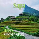 사파 자유여행 코스 2박3일 일정 기념품 쇼핑