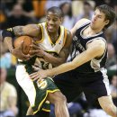 Conf. Semifinal Game 4 Recap - Sonics Motivated But Flat Spurs - 이미지