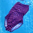 동남아 호캉스 수영복 추천 : 실내수영복 &lt;PISCESS 파이시스&gt; 체커보드 블루 후기