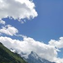 알프스산맥 몽블랑 이미지