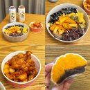 보미분식 | 서귀포 매일 올레시장 맛집 추천, 뚱순이 꼬마김밥 모닥치기 / 할머니떡집 감귤모찌 / 한라통닭 닭강정