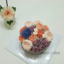 라온 플라워 케이크 이미지