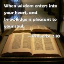 Bible Reading - Proverbs 2:1~11 이미지