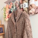 칼라M | 대바늘 | 플랫베리 숄칼라 가디건 남자 사이즈 완성 후기