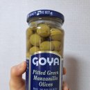 짭쪼름 탱글한 매력 GOYA 피티드 그린 만자니야 올리브 스페인산